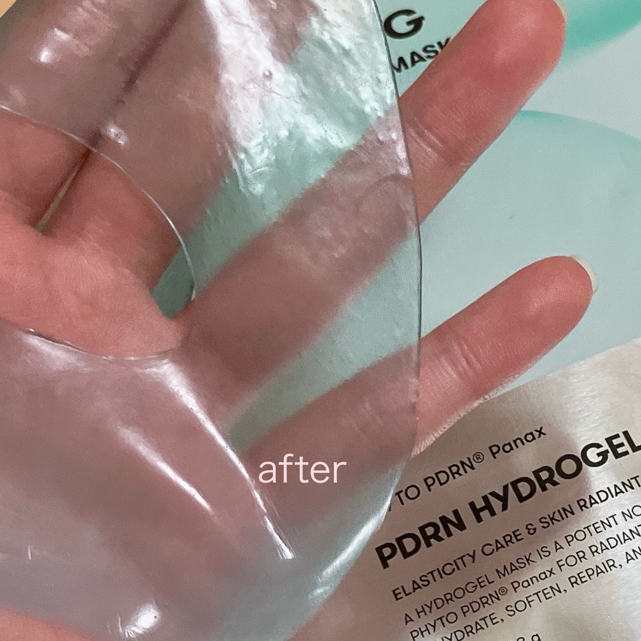 PDRN ハイドロゲルマスク/VT/シートマスク・パックを使ったクチコミ（3枚目）
