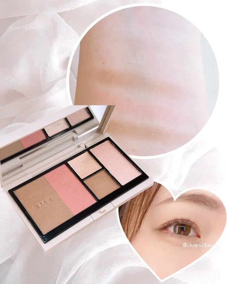 RMK シェイド&グロウ フェイスパレット /RMK/アイシャドウパレットを使ったクチコミ(2枚目)