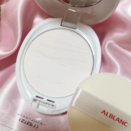 クラリティブラン フィニッシャー(ライトピンク)/ALBLANC/プレストパウダーを使ったクチコミ(3枚目)