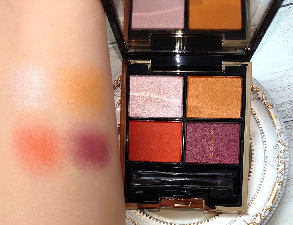 デザイニング カラー アイズ/SUQQU/アイシャドウパレットを使ったクチコミ(2枚目)