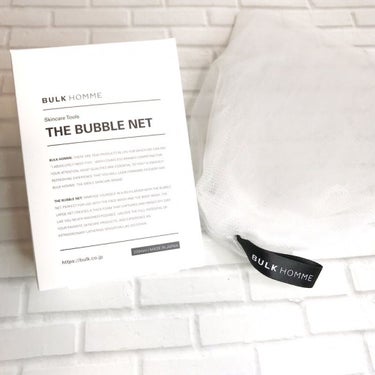 THE BUBBLE NET/BULK HOMME/その他スキンケアグッズを使ったクチコミ（1枚目）