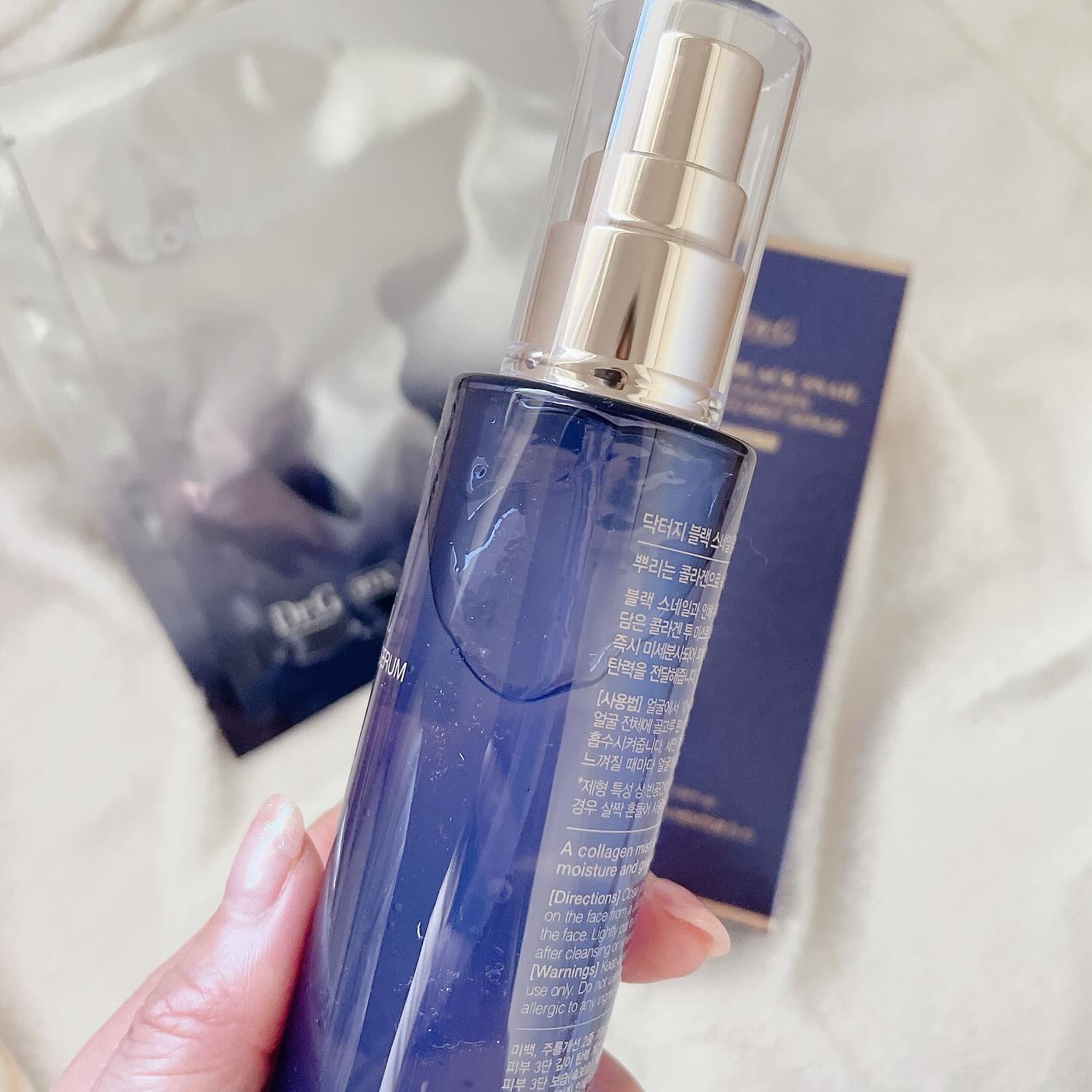 ドクタージー ブラックスネイル コラーゲンミスト/Dr.G/ミスト状化粧水を使ったクチコミ（3枚目）
