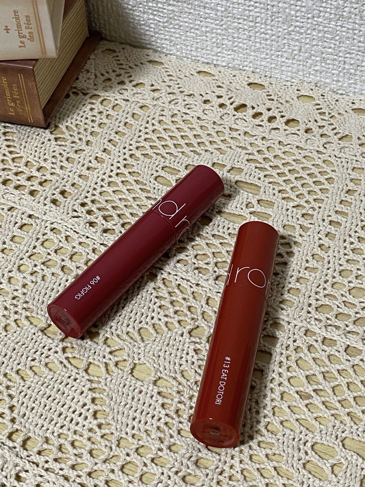 ジューシーラスティングティント/rom&nd/リップティントを使ったクチコミ（1枚目）