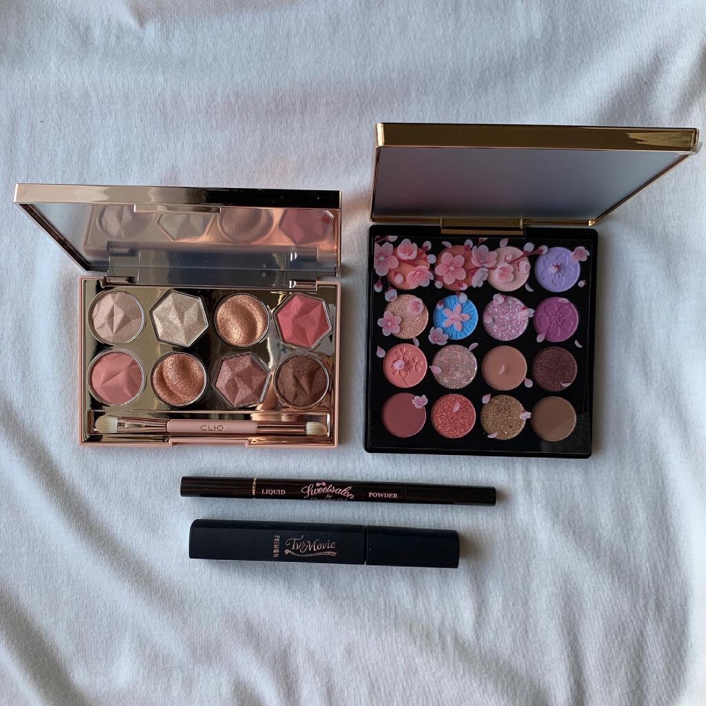 プリズム エアー アイ パレット/CLIO/アイシャドウパレットを使ったクチコミ（1枚目）