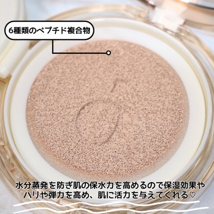 スキンバリアグロウカバークッション/Ongredients/クッションファンデーションを使ったクチコミ(5枚目)