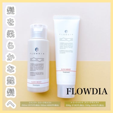 フローディア トリートメント スリークモイスト/FLOWDIA/洗い流すヘアトリートメントを使ったクチコミ（1枚目）