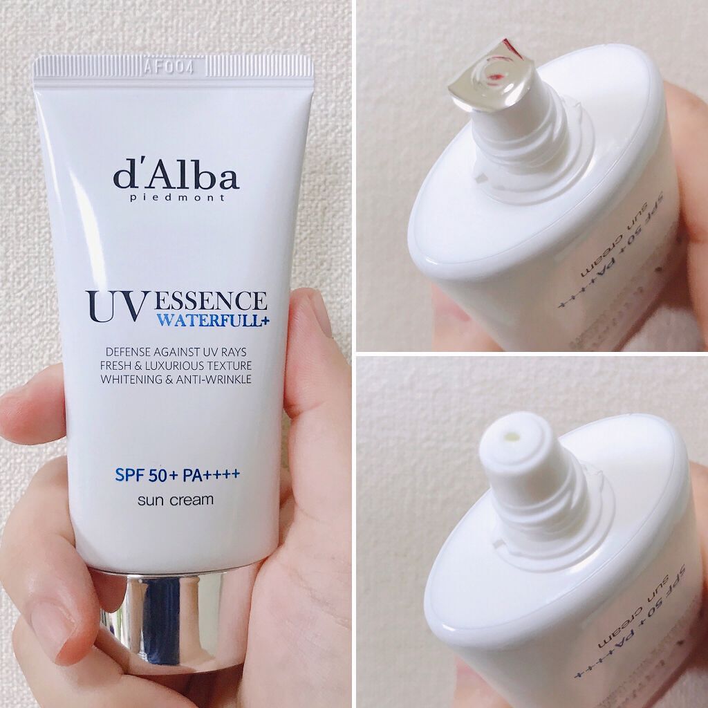 ダルバ ウォータフル エッセンス サンクリーム/ダルバ/日焼け止めクリームを使ったクチコミ（2枚目）