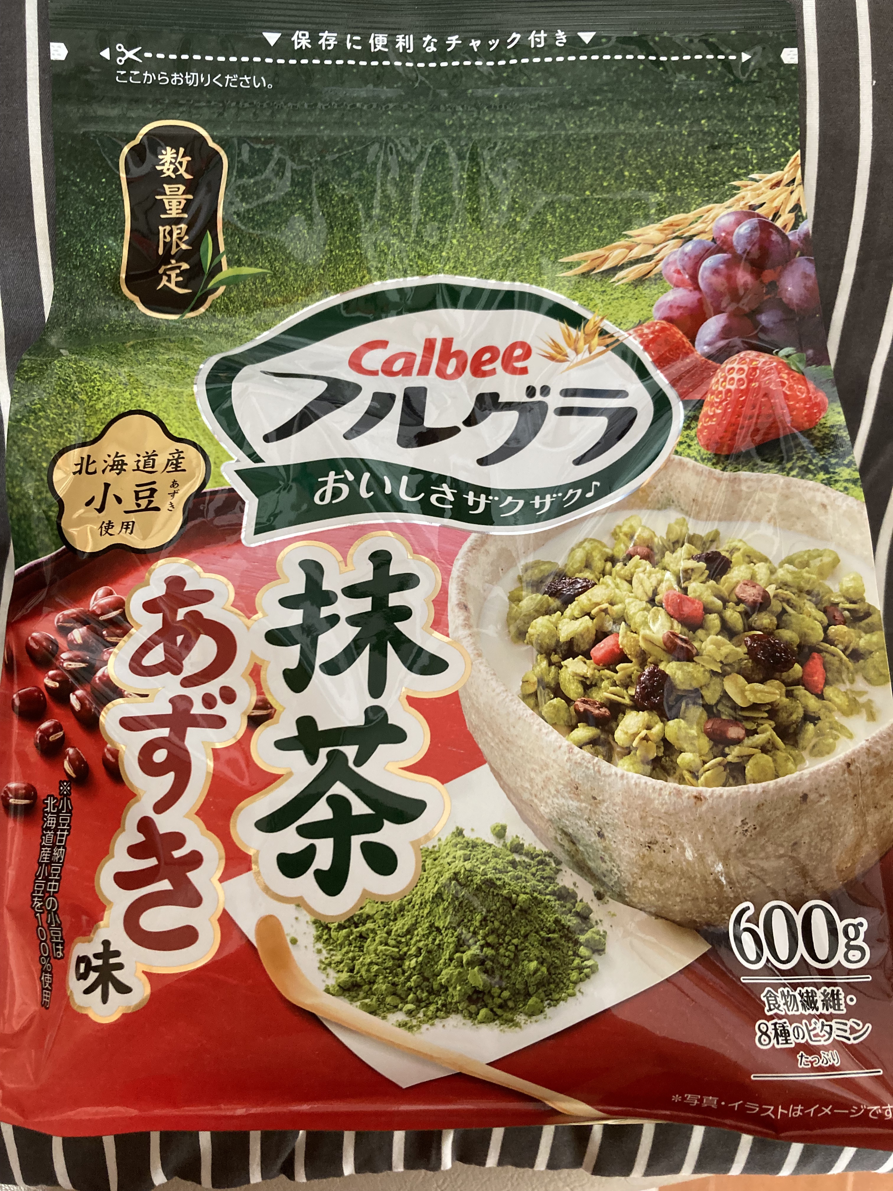 フルグラ® 抹茶あずき味 600g/カルビー/グラノーラを使ったクチコミ（1枚目）