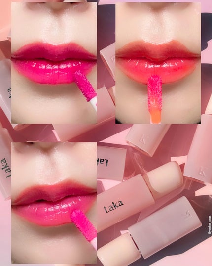ポッピングバルーンティント/Laka/リップティントを使ったクチコミ(7枚目)