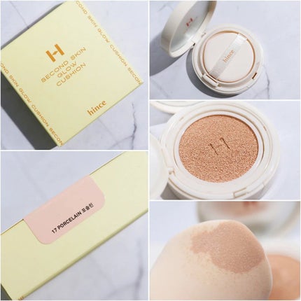 セカンドスキングロウクッション/hince/クッションファンデーションを使ったクチコミ(2枚目)