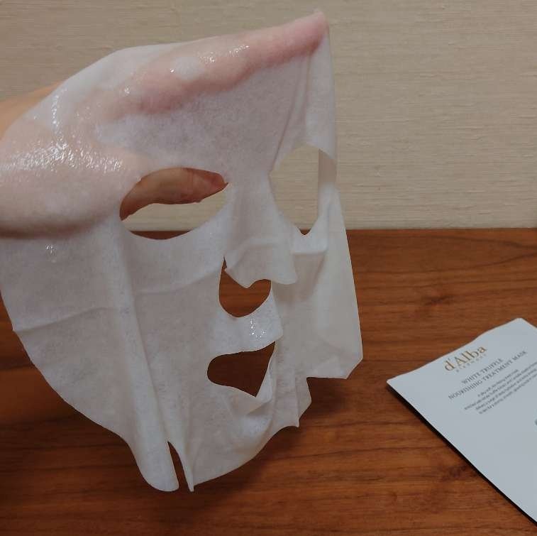 インテンシブリフテンションマスク/ダルバ/シートマスク・パックを使ったクチコミ（2枚目）