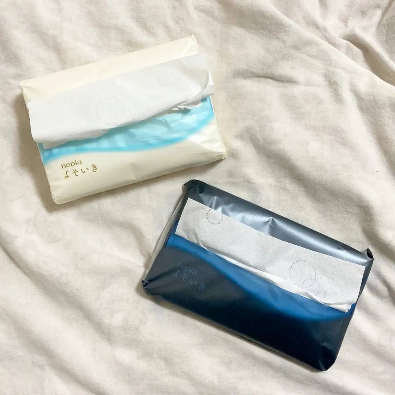 よそいき保湿ティシュ/ネピア/ティッシュを使ったクチコミ(4枚目)