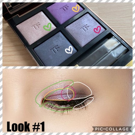 アイ カラー クォード/TOM FORD BEAUTY/アイシャドウパレットを使ったクチコミ(2枚目)