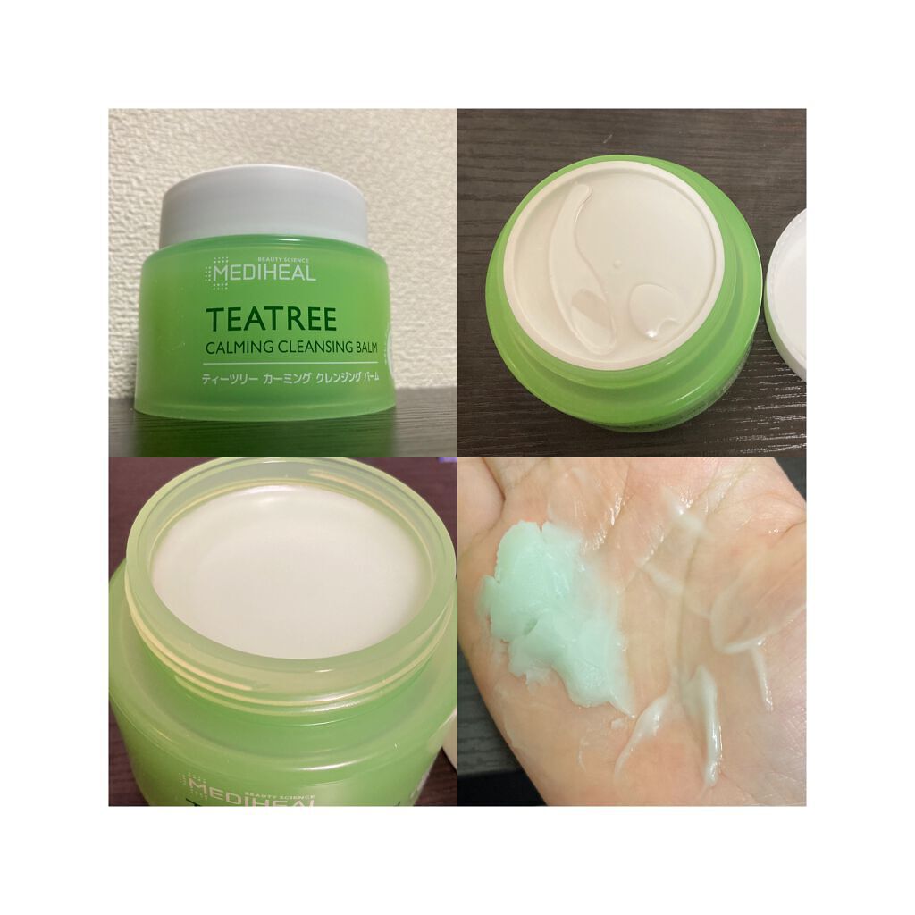 ティーツリーカーミングクレンジングバーム/MEDIHEAL/クレンジングバームを使ったクチコミ(1枚目)