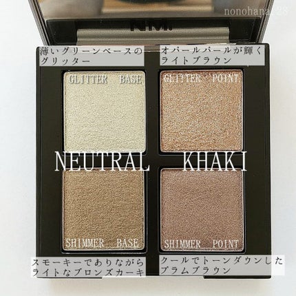 COLORFUL EYE PALETTE/NAMING./アイシャドウパレットを使ったクチコミ(4枚目)