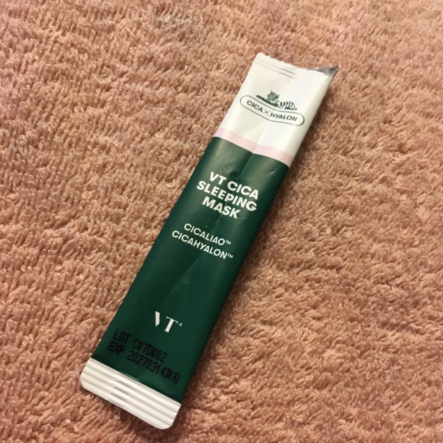 CICA スリーピングマスク/VT/シートマスク・パックを使ったクチコミ(1枚目)