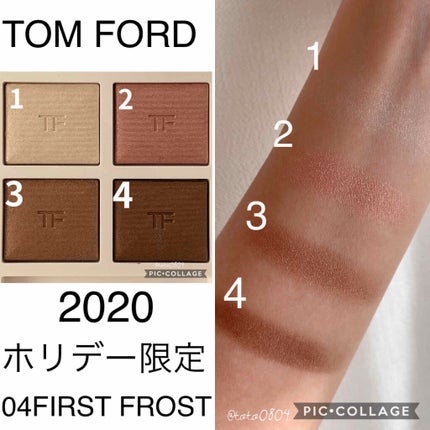 ソレイユ アイ カラー クォード/TOM FORD BEAUTY/アイシャドウパレットを使ったクチコミ(6枚目)