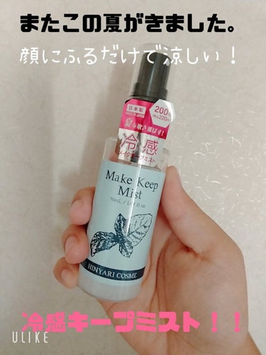 日本製クールメイクキープミストＤ/DAISO/その他化粧小物を使ったクチコミ（1枚目）