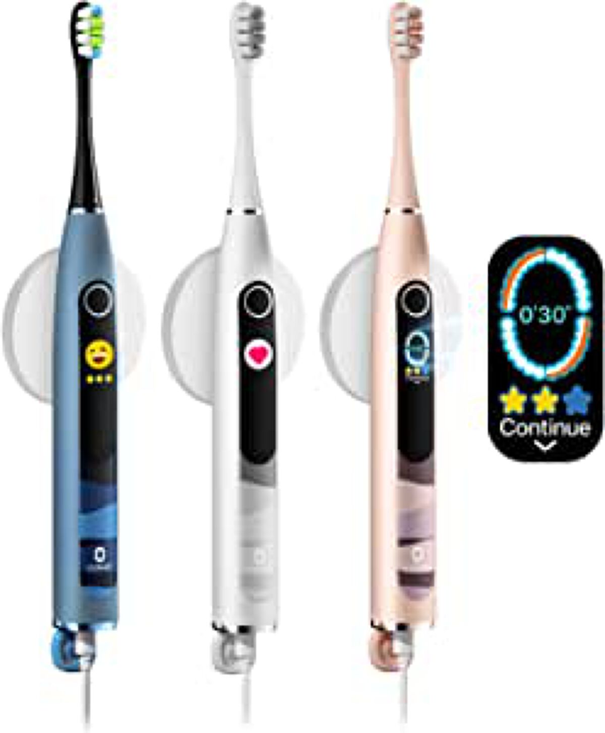 Oclean X10 電動歯ブラシ ブルー 試してみた】電動歯ブラシ Oclean X10 Ocleanのリアルな口コミ