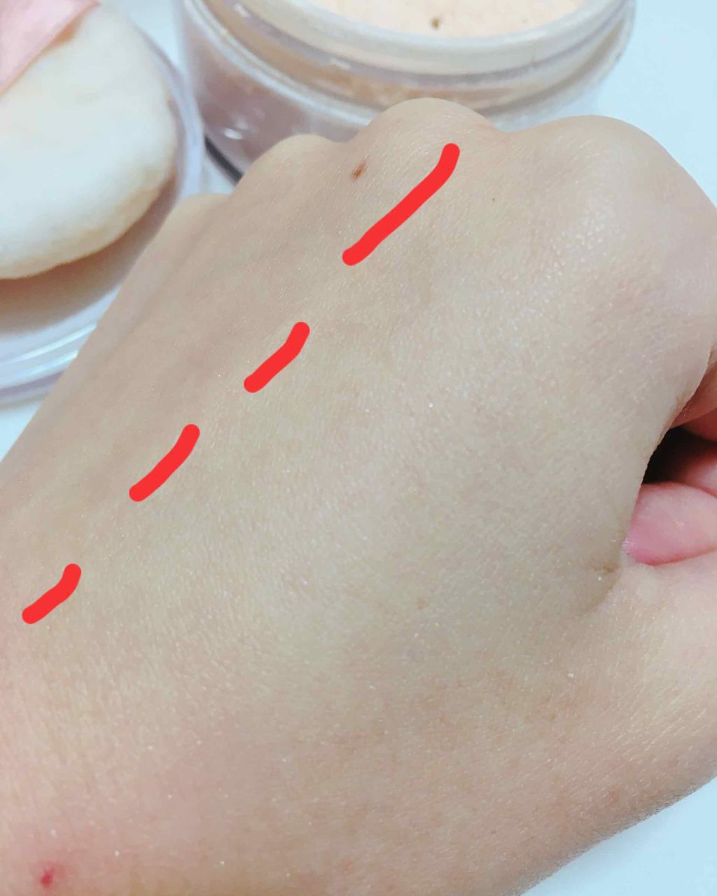 ルースパウダー/無印良品/ルースパウダーを使ったクチコミ(4枚目)