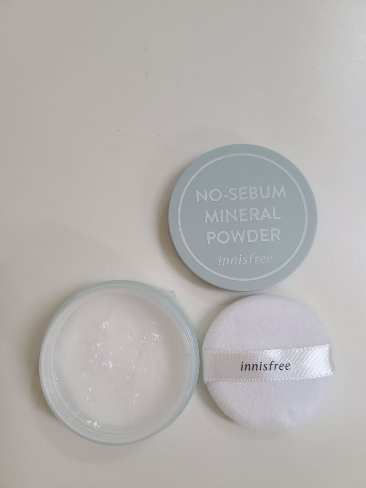 ノーセバム ミネラルパウダー N/innisfree/ルースパウダーを使ったクチコミ(2枚目)