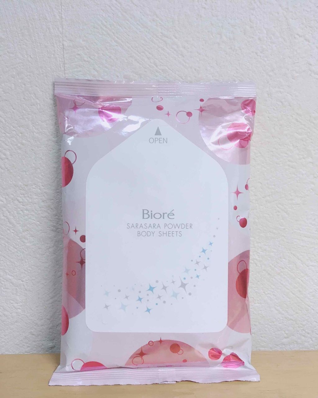 さらさらパウダーシート せっけんの香り (旧)/ビオレ/ボディシートを使ったクチコミ（1枚目）