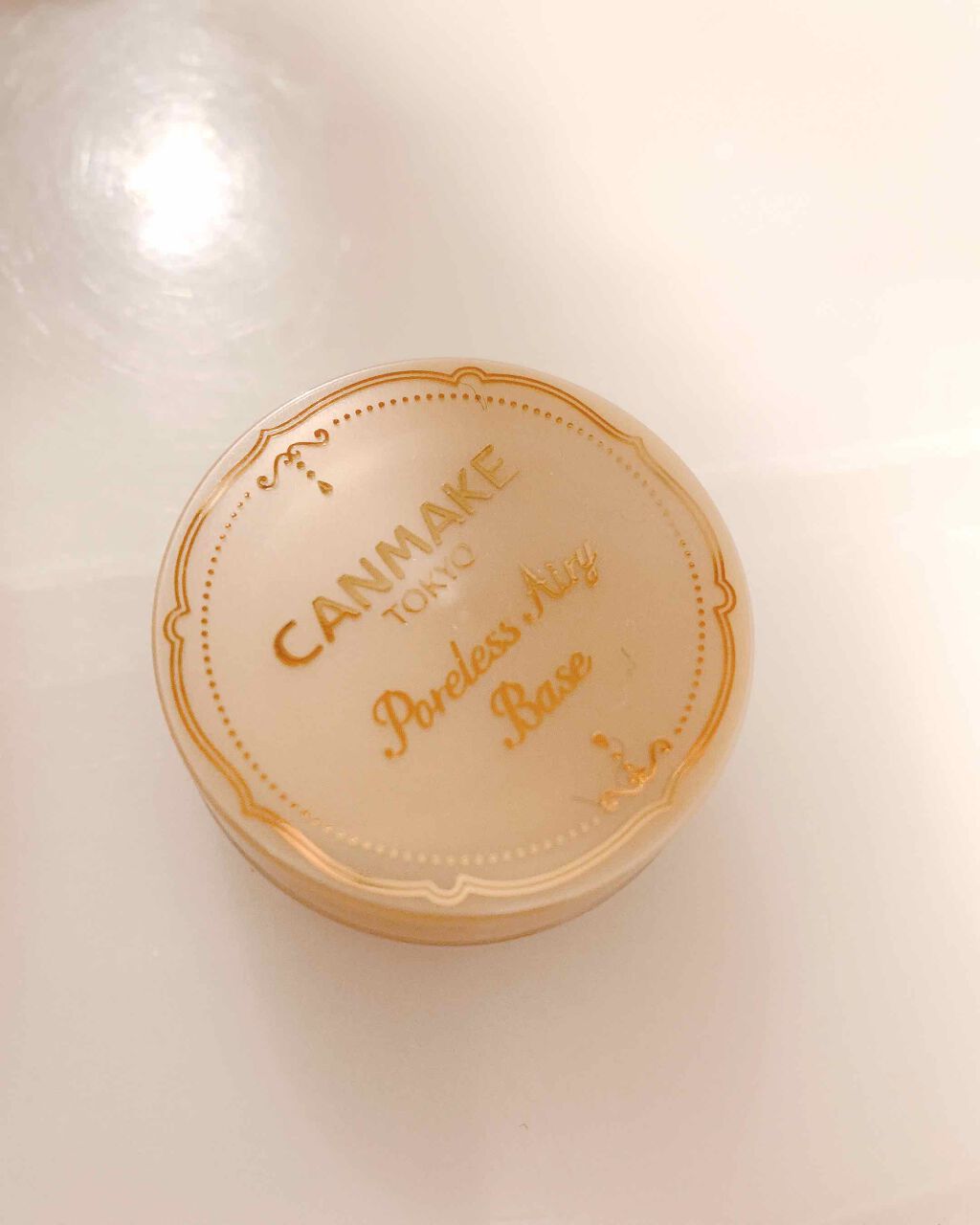 ポアレスエアリーベース/キャンメイク/化粧下地を使ったクチコミ（1枚目）