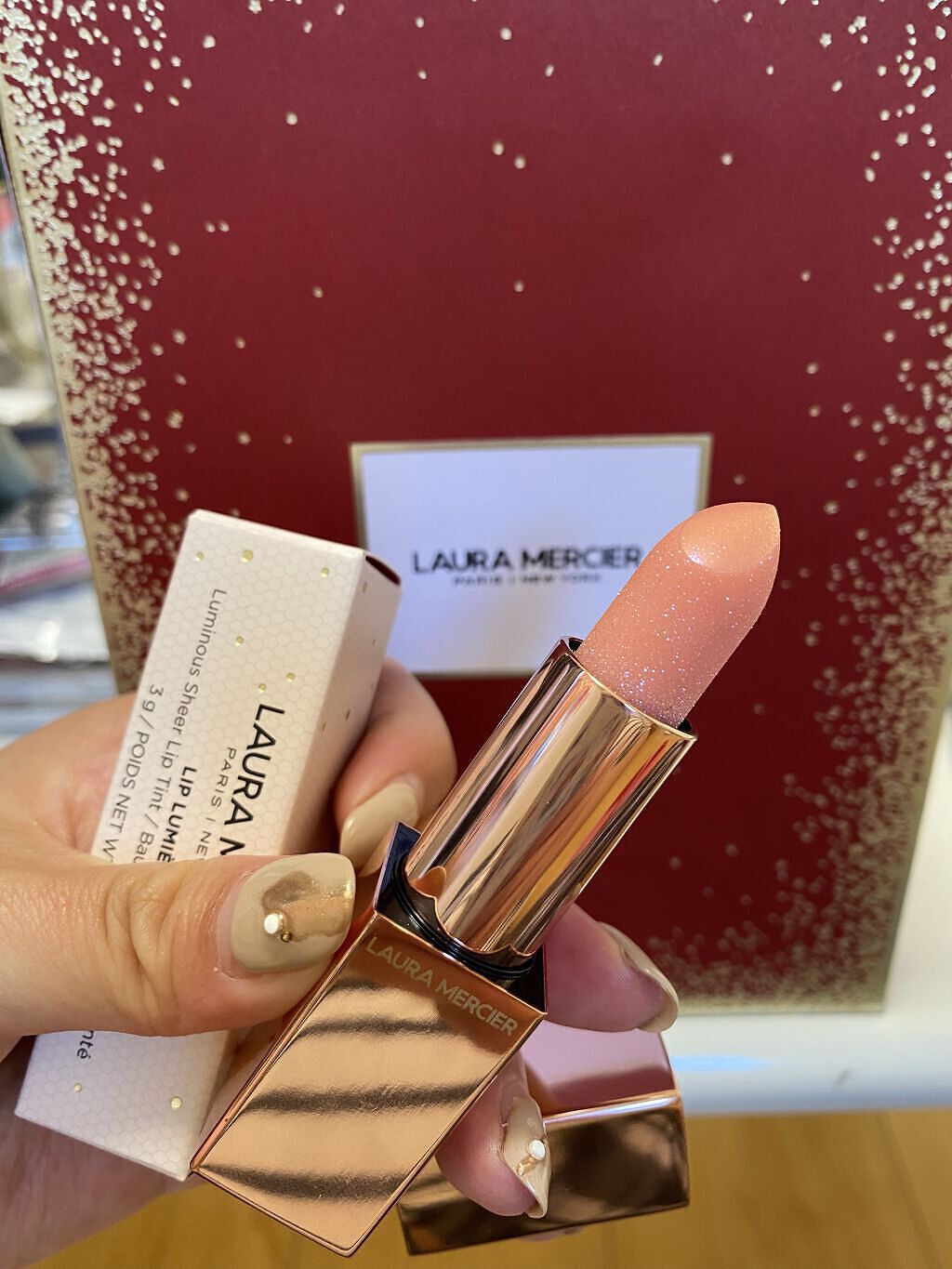 リップ ルミエール ルミナス シアー リップティント/ローラ メルシエ/リップティントを使ったクチコミ（1枚目）