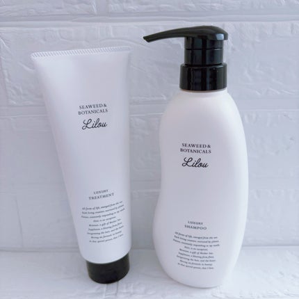 Lilou リル ラグジュアリーシャンプー/トリートメント トリートメント/Lilou/市販シャンプーを使ったクチコミ(1枚目)