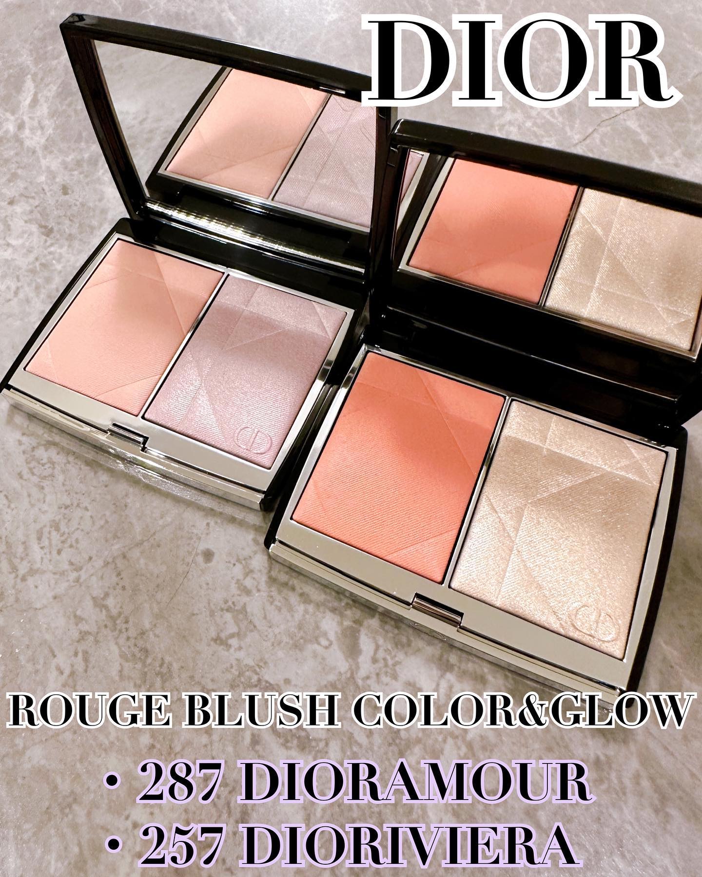 ディオールスキン ルージュ ブラッシュ カラー＆グロウ/Dior/パウダーチークを使ったクチコミ（1枚目）