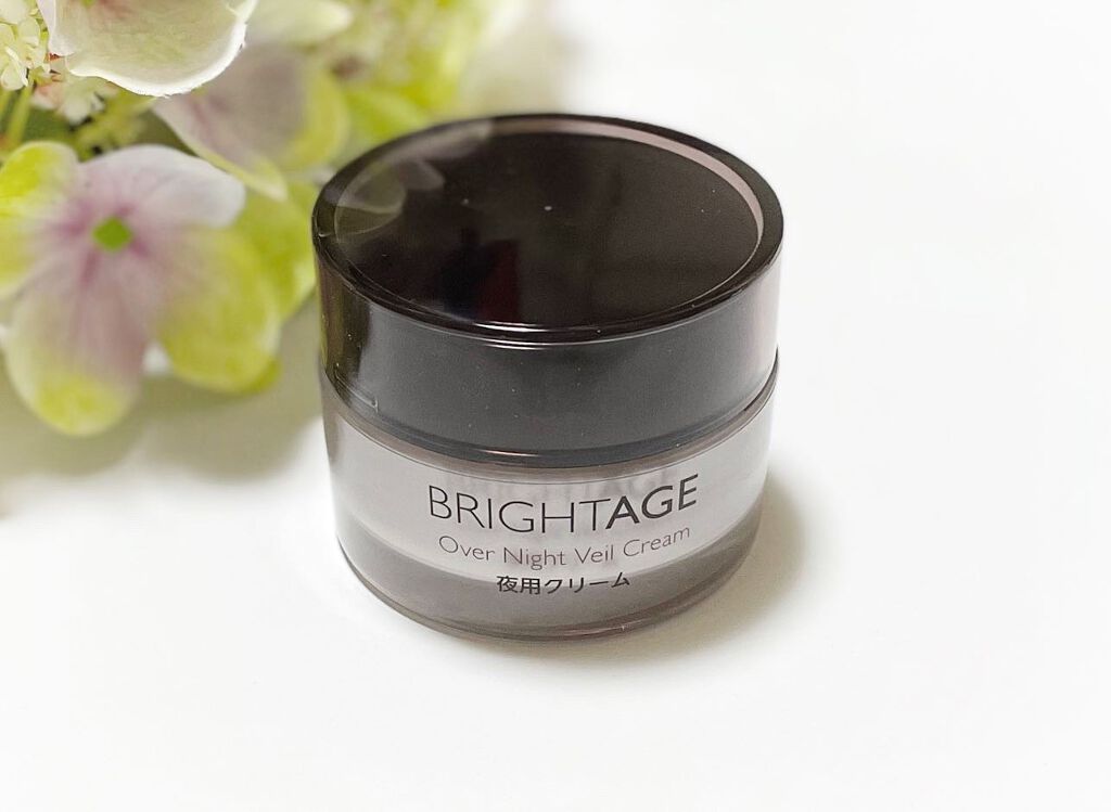 オーバーナイト ヴェールクリーム/BRIGHTAGE/フェイスクリームを使ったクチコミ(1枚目)