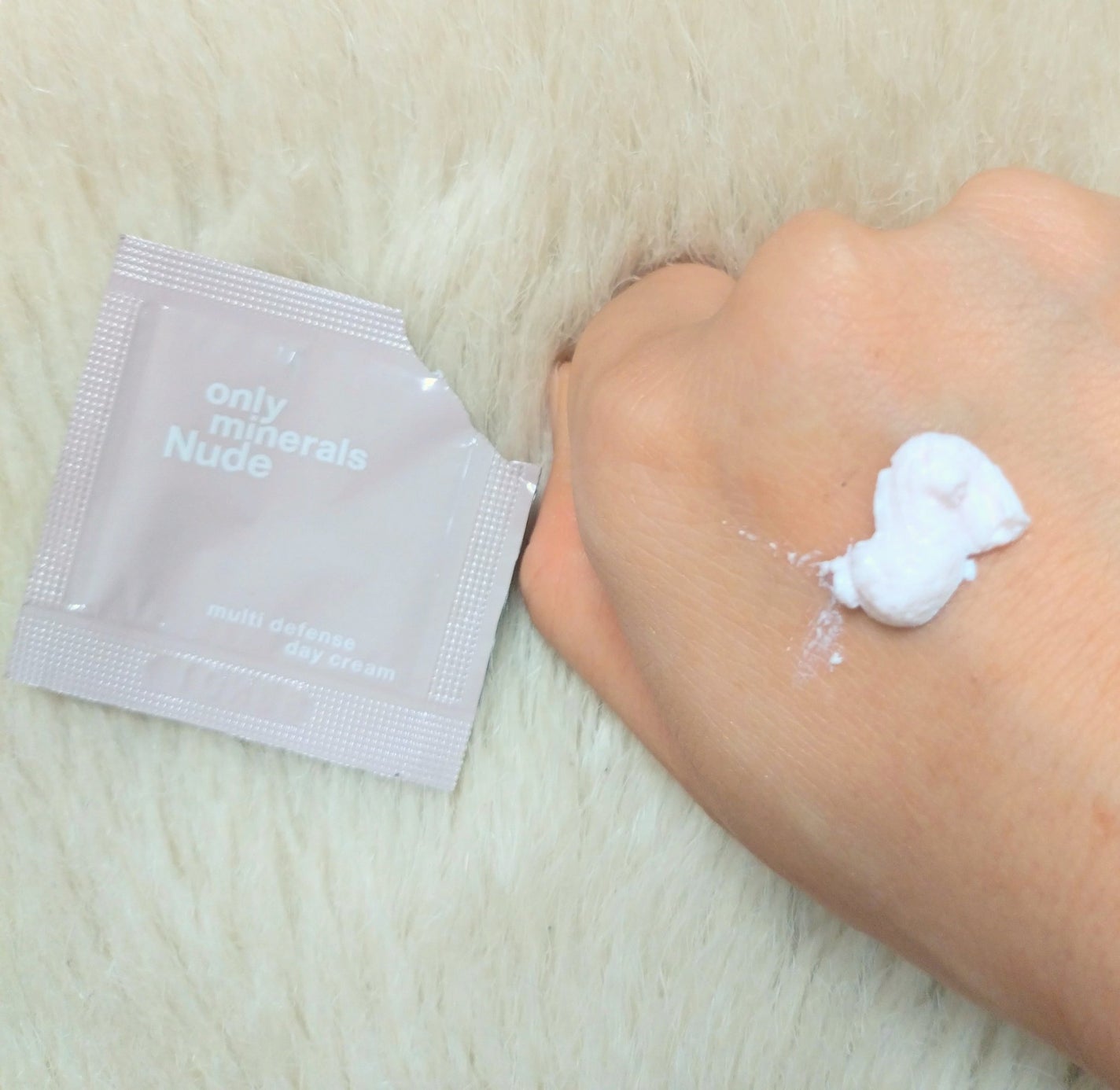 Nude マルチディフェンスデイクリーム/ONLY MINERALS/フェイスクリームを使ったクチコミ(2枚目)