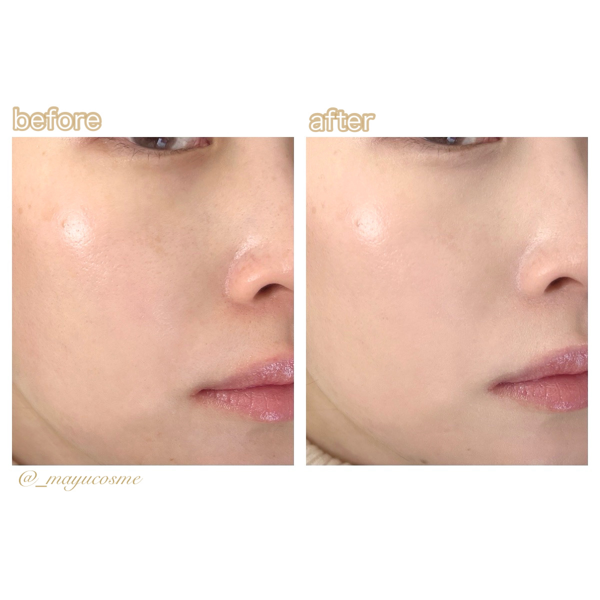 レタッチフィルターファンデーション #ラテ/H×H/クッションファンデーションを使ったクチコミ（3枚目）