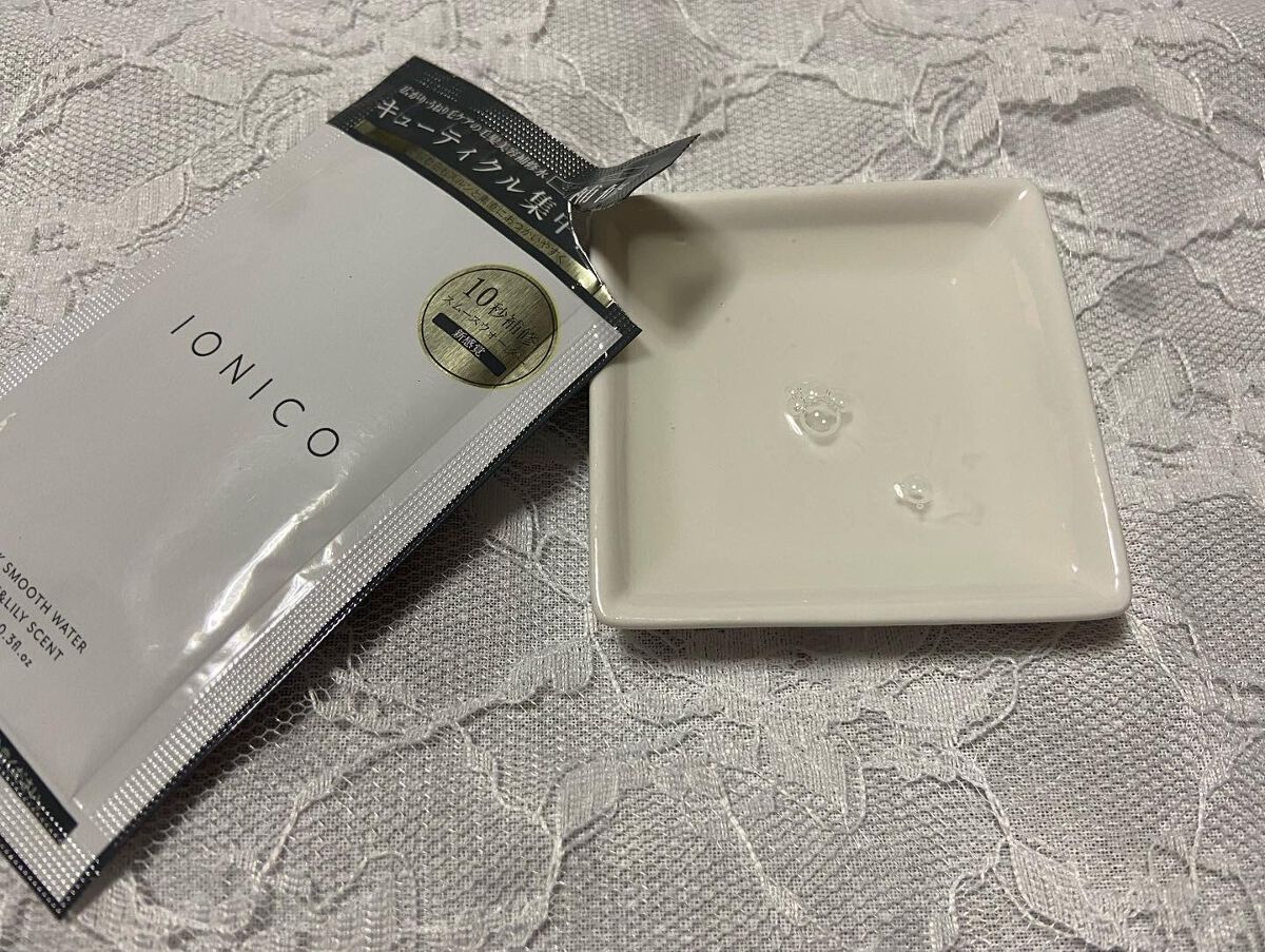 プレミアムイオン クイックスムースウォーター (毛髪美容補修水)/IONICO/洗い流すヘアトリートメントを使ったクチコミ(3枚目)