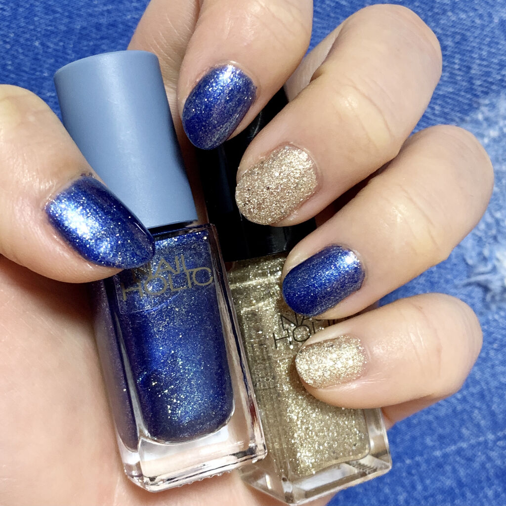 ネイルホリック リミテッドカラー Spring Denim BL963/ネイルホリック/マニキュアを使ったクチコミ（2枚目）