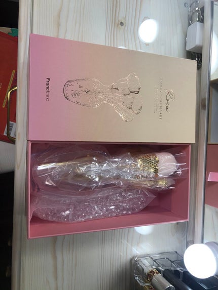 ロッサ メイクアップブラシセット /フランフラン/メイクブラシを使ったクチコミ(2枚目)