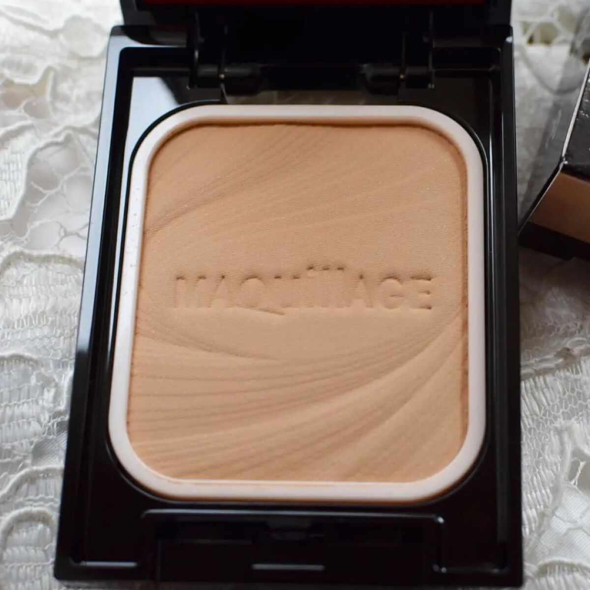 ドラマティックパウダリー EX/マキアージュ/パウダーファンデーションを使ったクチコミ（2枚目）