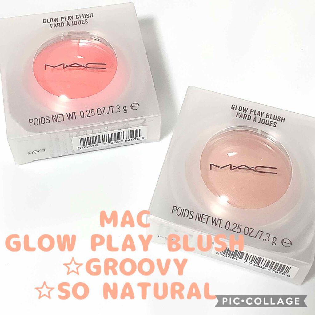 グロー プレイ ブラッシュ/M・A・C/ジェル・クリームチークを使ったクチコミ(1枚目)