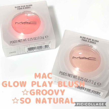 グロー プレイ ブラッシュ/M・A・C/ジェル・クリームチークを使ったクチコミ(1枚目)