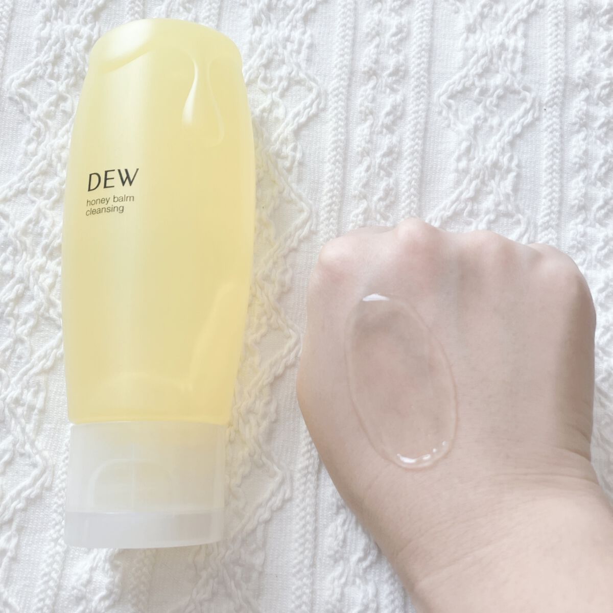 ハニーバームクレンジング/DEW/クレンジングバームを使ったクチコミ（3枚目）