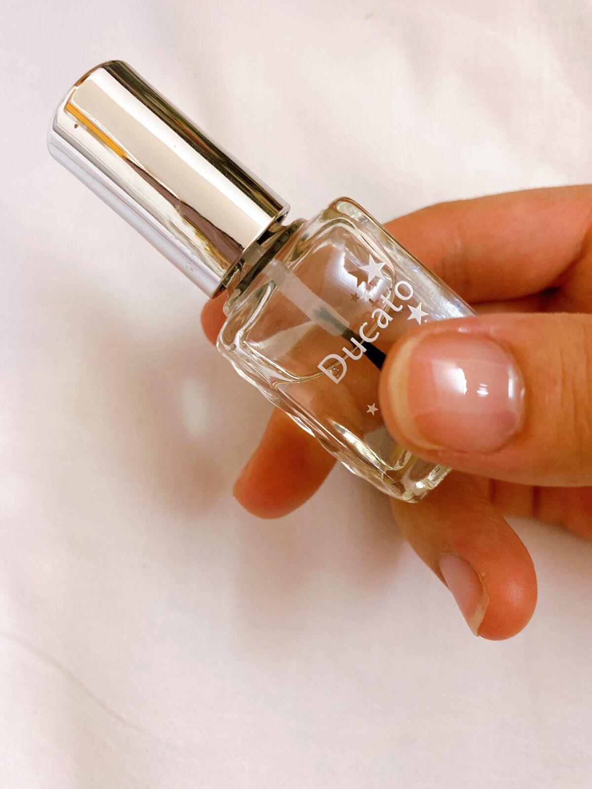 デュカート ベース＆トップコートⅡのクチコミ「❁⃘*.ﾟベース＆トップコートⅡデュカート❁⃘*.ﾟ


✔︎︎︎︎乾きが早め

✔︎︎︎︎ツ.....」（3枚目）