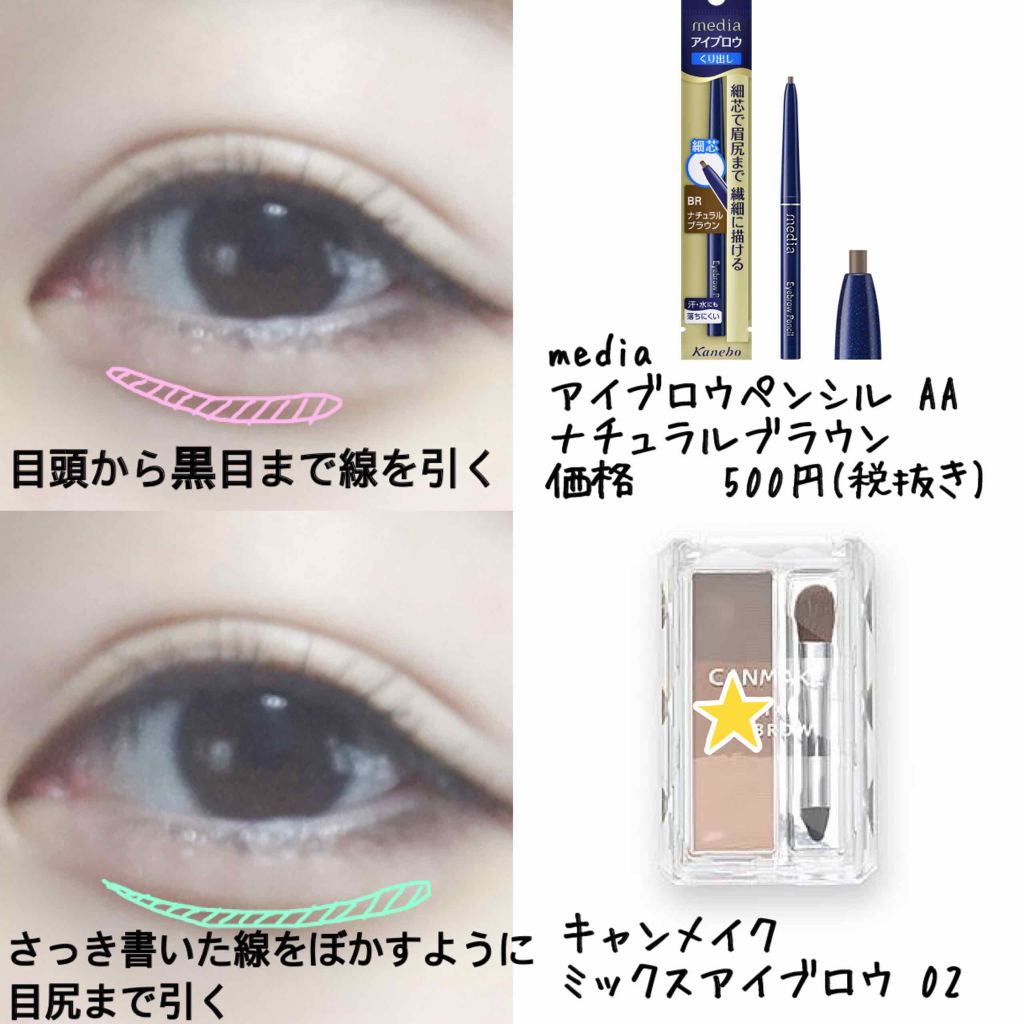 ジュエルスターアイズ/キャンメイク/ジェル・クリームアイシャドウを使ったクチコミ（2枚目）