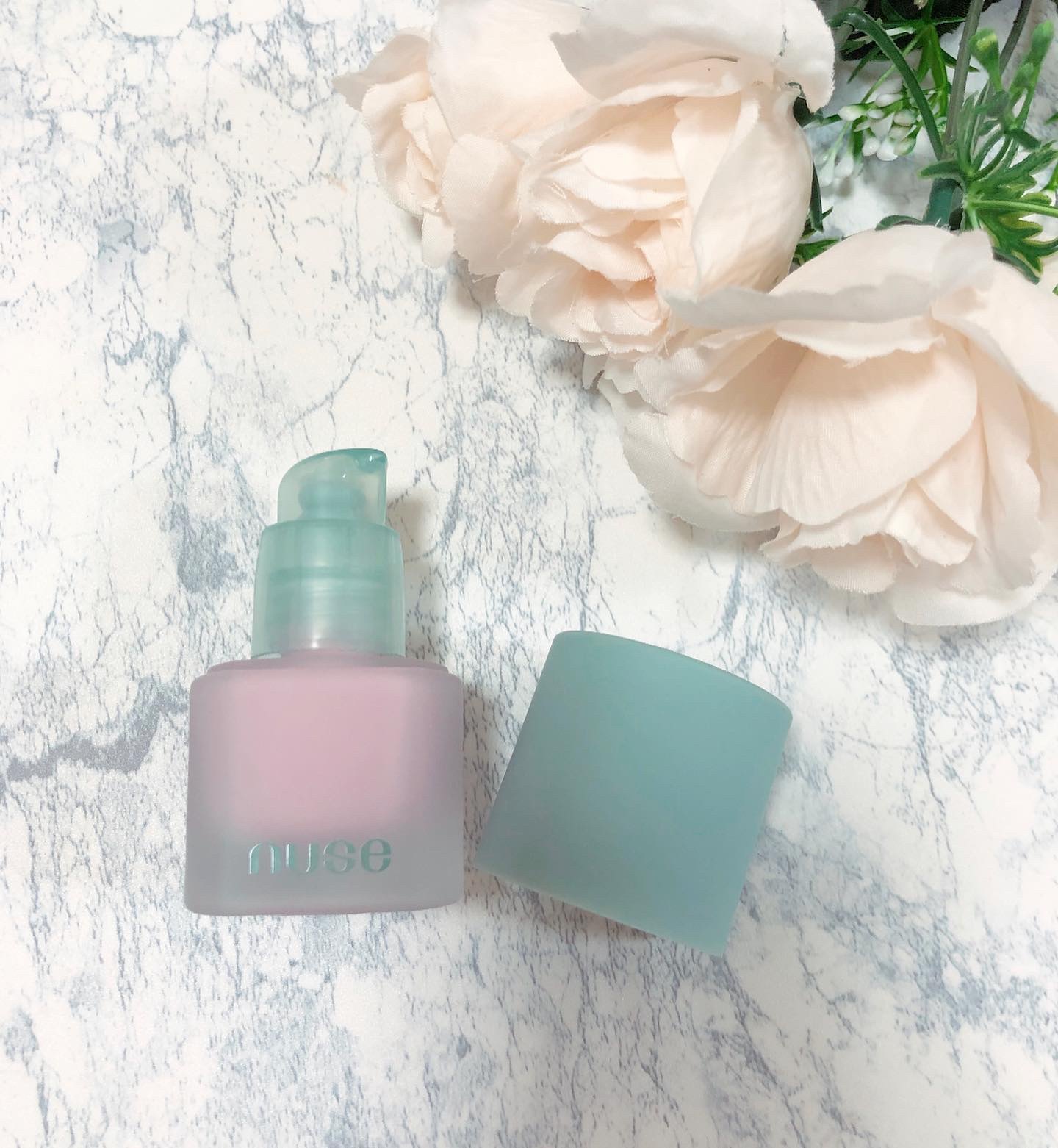 ムースケアチーク 01 タロムース(TARO MOUSSE)/nuse/リキッドチークを使ったクチコミ（2枚目）