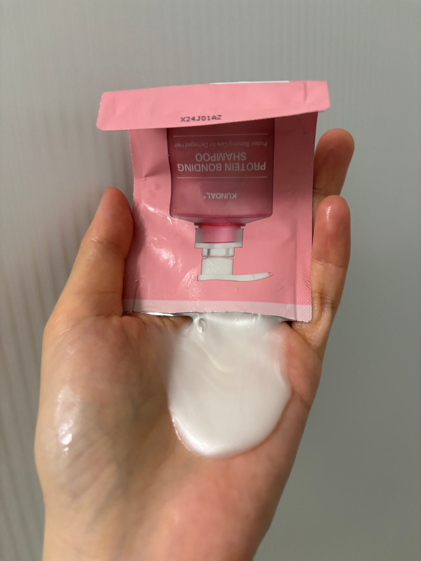 クンダル ダメージケア シャンプー/トリートメント/KUNDAL/市販シャンプーを使ったクチコミ(3枚目)