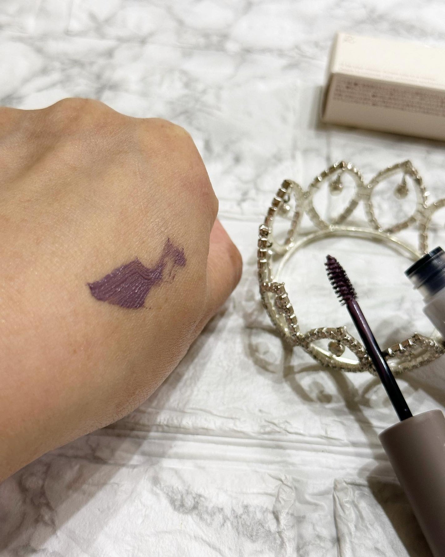 カラーインブロウマスカラ/Ririmew/眉マスカラを使ったクチコミ(4枚目)