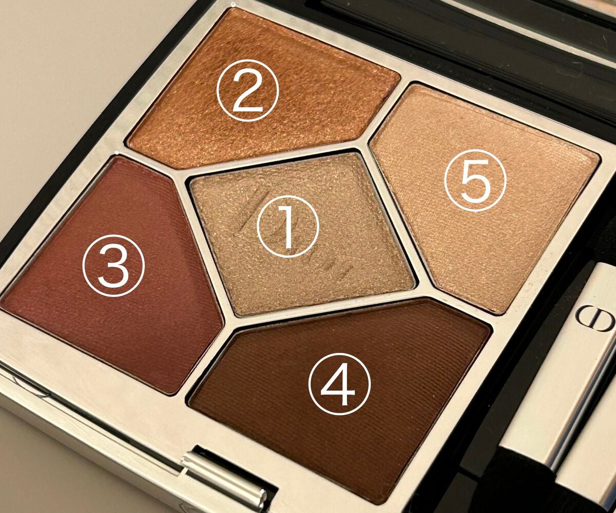 【旧】サンク クルール クチュール/Dior/アイシャドウパレットを使ったクチコミ(2枚目)