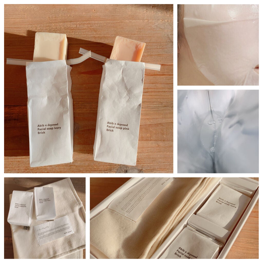 フェイシャルソープブリック アイボリー/Abib /洗顔石鹸を使ったクチコミ(6枚目)