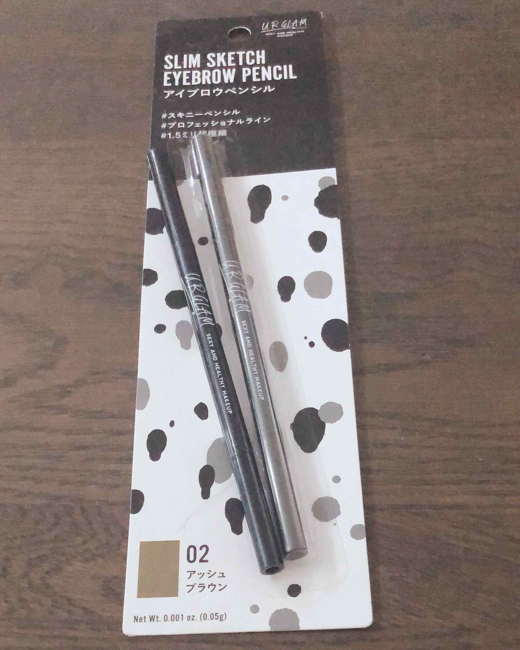 スリムスケッチアイブロウペンシル/U R GLAM/アイブロウペンシルを使ったクチコミ(1枚目)