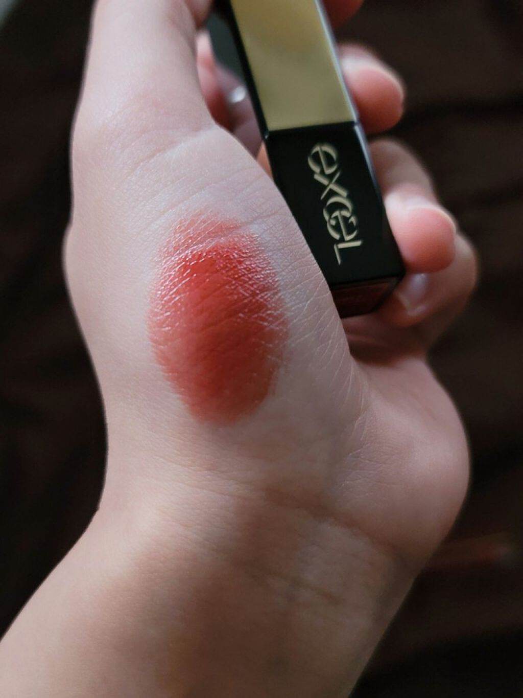 グレイズバームリップ/excel/口紅を使ったクチコミ（3枚目）