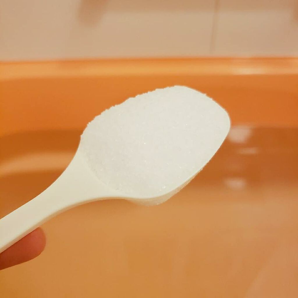 シークリスタルス エプソムソルト オリジナル/sea crystals/無機塩系入浴剤を使ったクチコミ(4枚目)